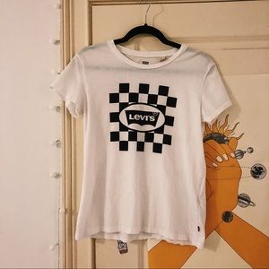 LEVIS CHECKERED T-SHIRT